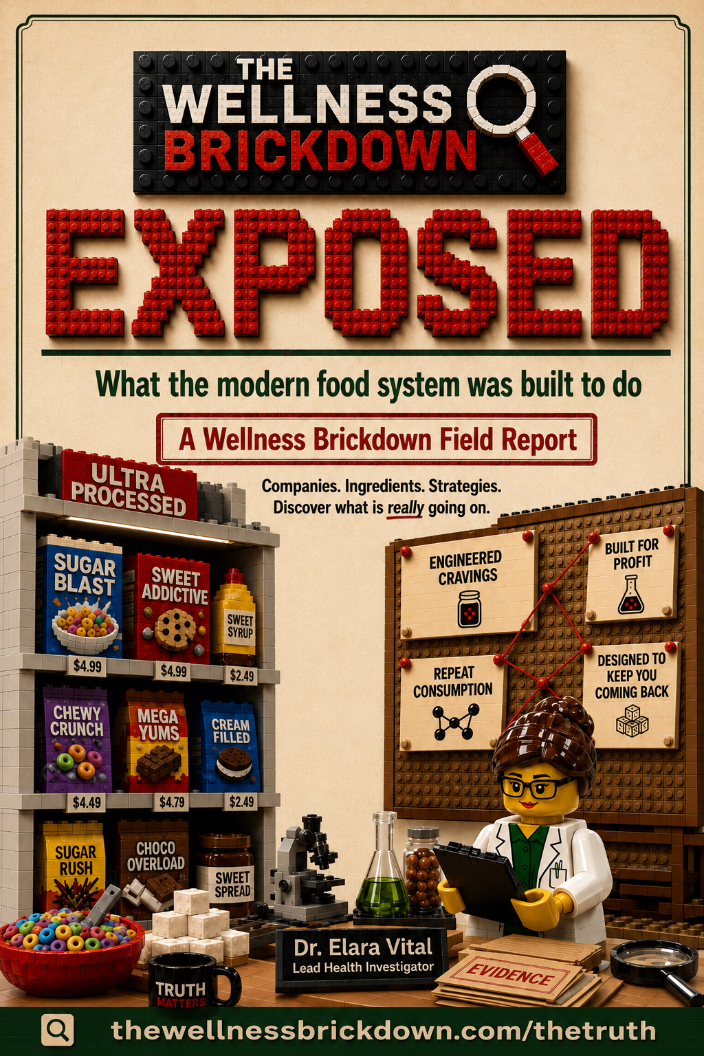 The Wellness Brickdown — Exposed cover